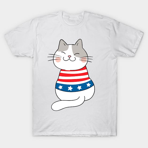 july 4th T-Shirt by Mdath